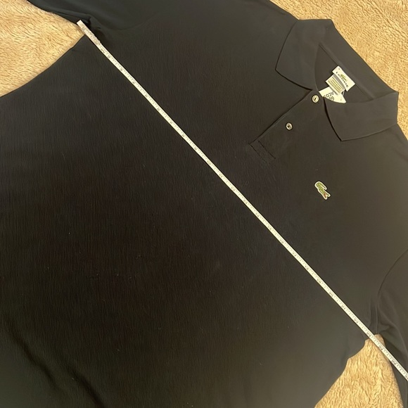LACOSTE Men’s Long Sleeve Cotton Polo - Picture 10 of 12